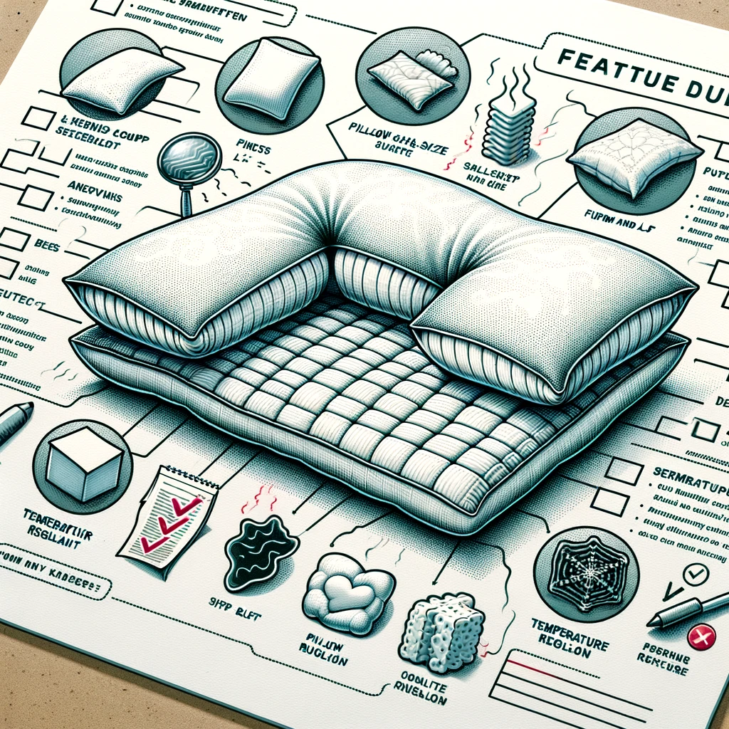 Pillow Feature Diagram